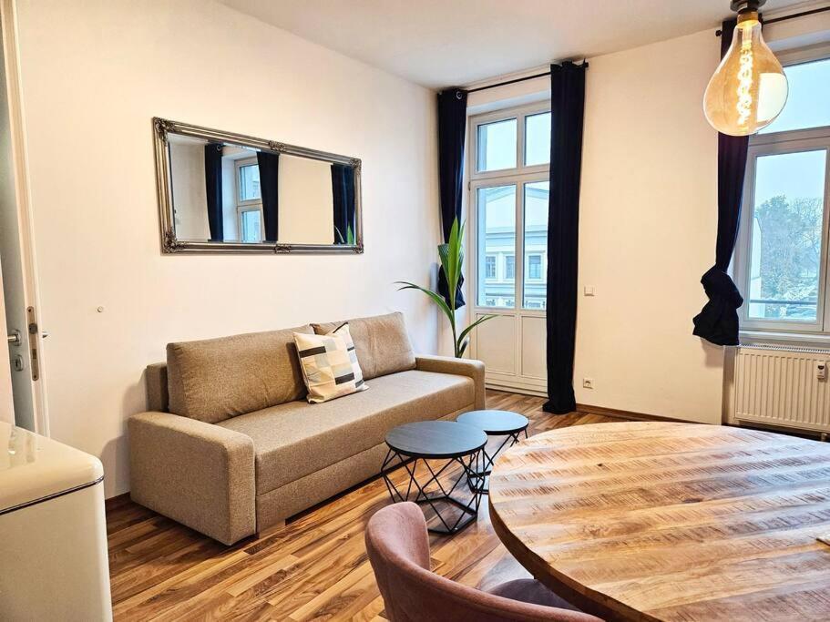 Zentrales 2 Raum Apartment Drezda Kültér fotó